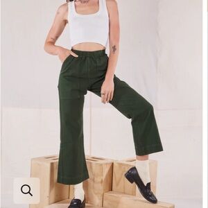 Big Bud Press Dark Green Wide Leg Pants Action Pants